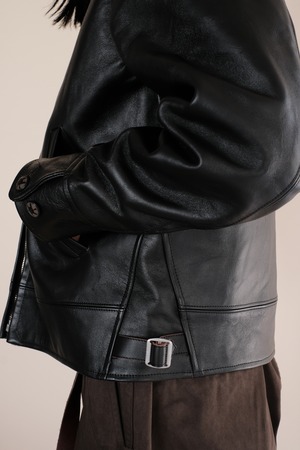 T.T / LOT.802 COSSACK LEATHER JACKET