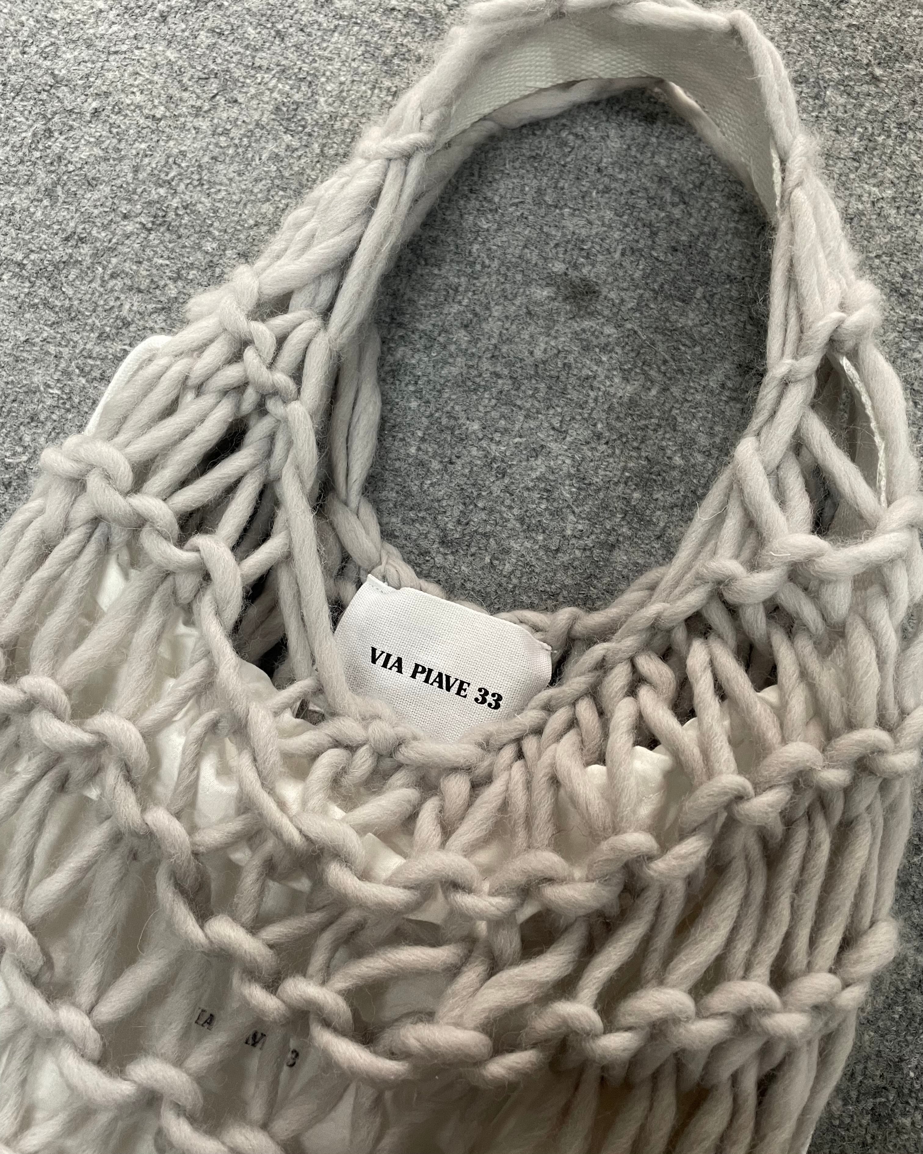 VIA PIAVE 33】SAC BAG KNIT | blendmarket