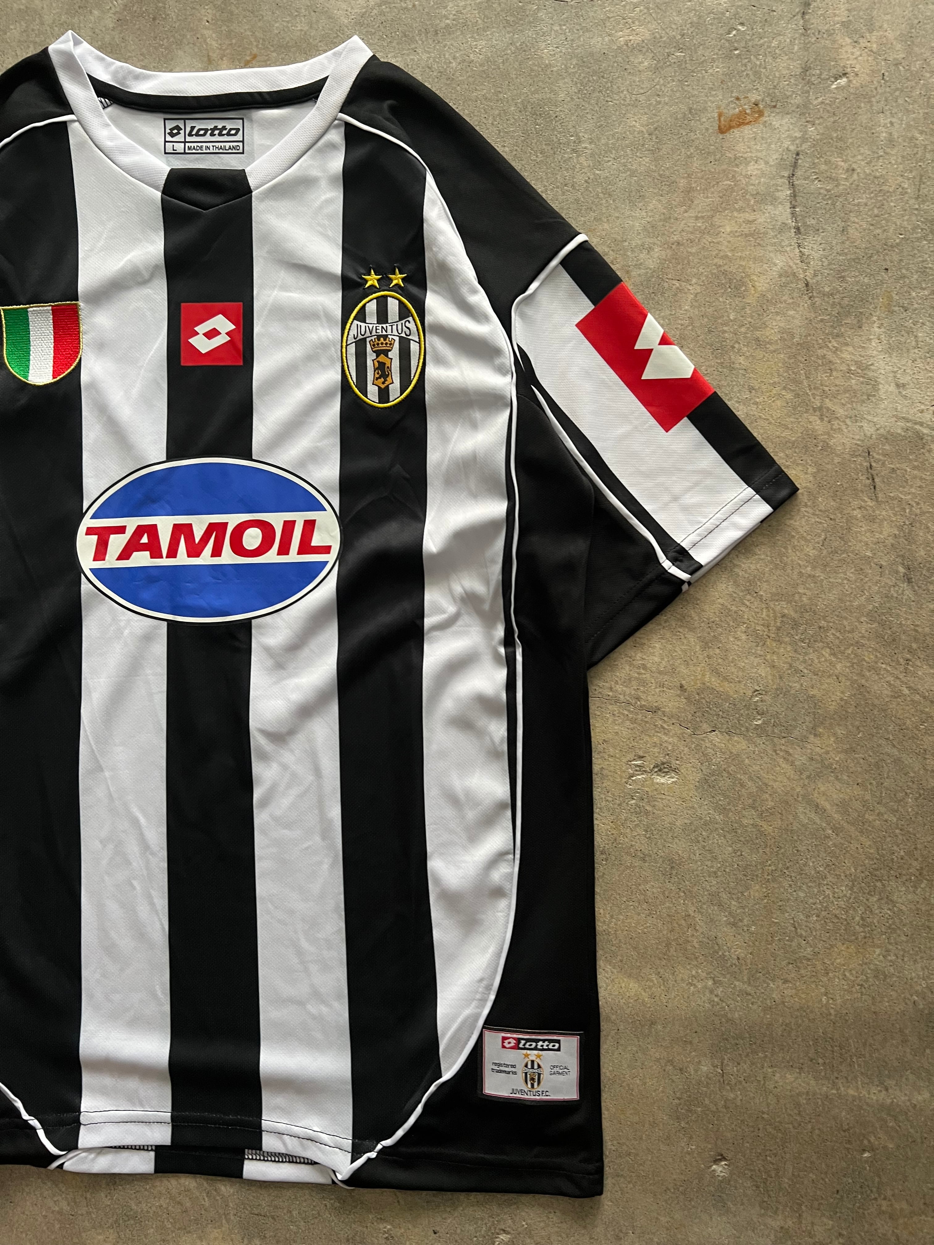 Lotto ユベントス TAMOIL ユニフォーム サッカーシャツ L | Léon Shinjuku