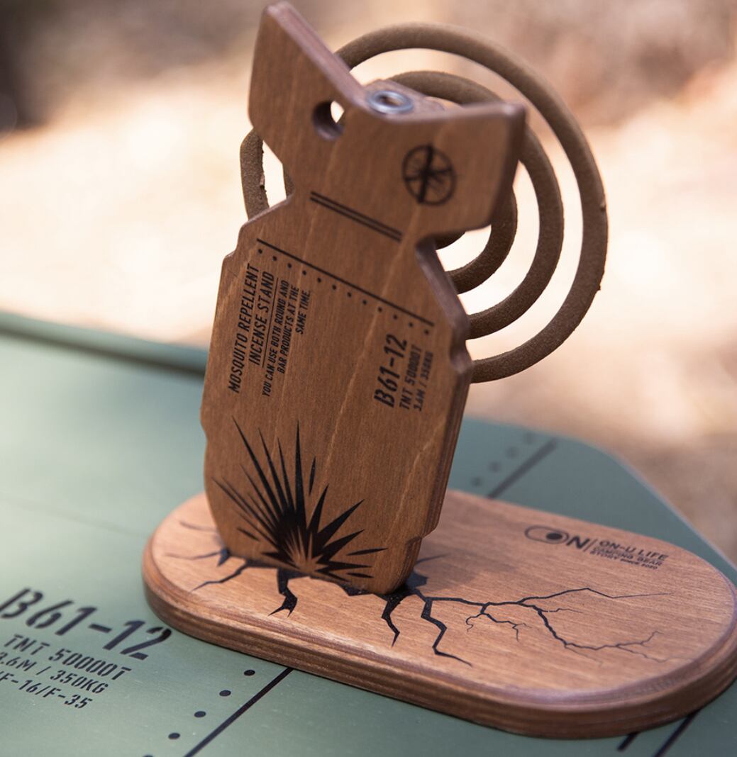 〇〇ON-ULIFE オンユーライフ Mosquito holder モスキートホルダー お香立て 未使用品 〇〇ON-ULIFE オンユーライフ Mosquito holder モスキート