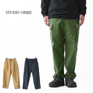 STUDIO ORIBE [スタジオオリベ] WIDE FRENCH CARGO PANTS [WF021] ワイドフレンチカーゴパンツ・イージーパンツ・ストレッチパンツ・ミリタリーパンツ MEN'S/LADY'S [2023AW]