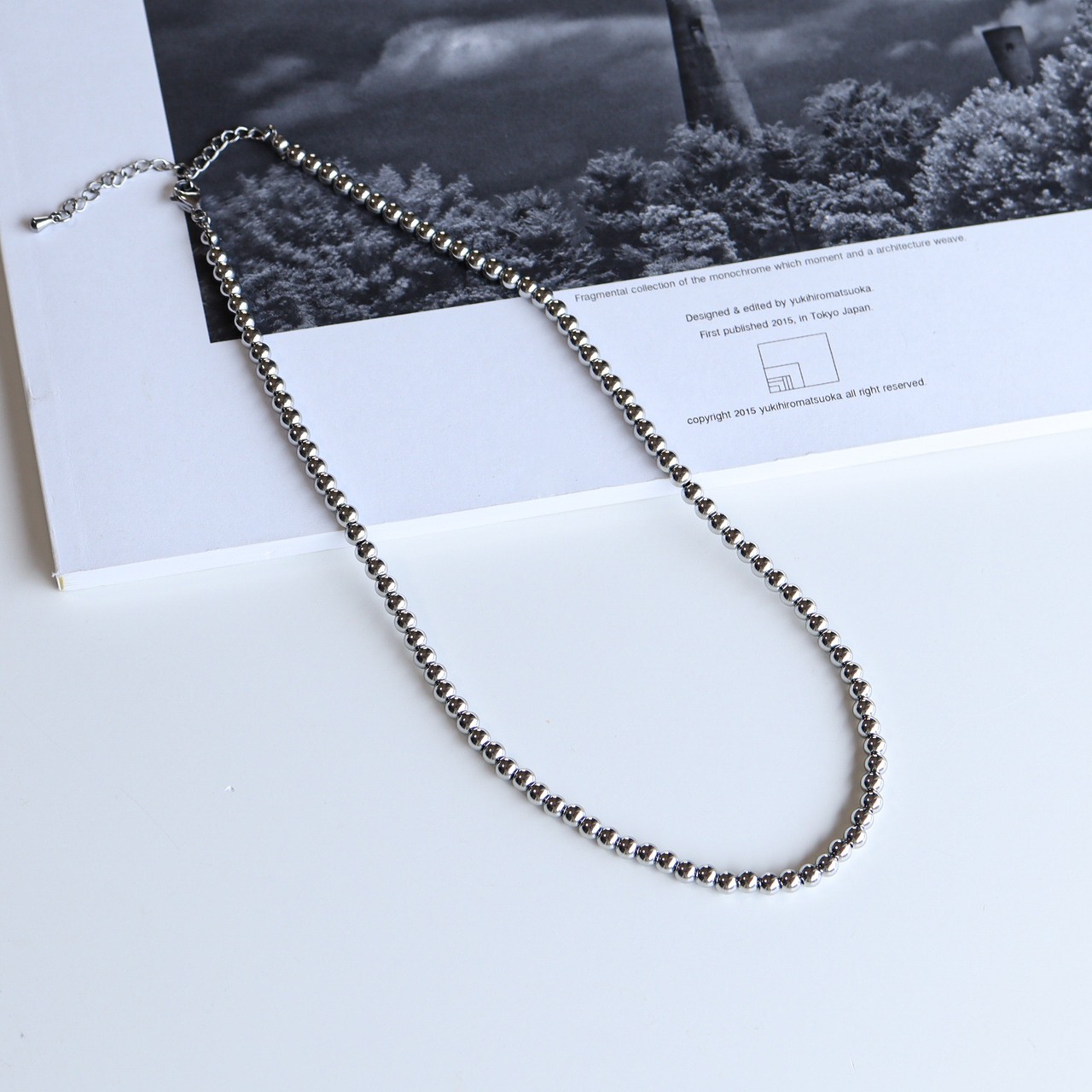 7/3(金)21時新作発売* stainless ボールチェーン ネックレス