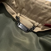 D'URBAN ダーバン トレンチコート サイズ 90 A4 /ベルト ライナー付き/カーキベージュ/オールド/ビンテージ/玉虫カラー