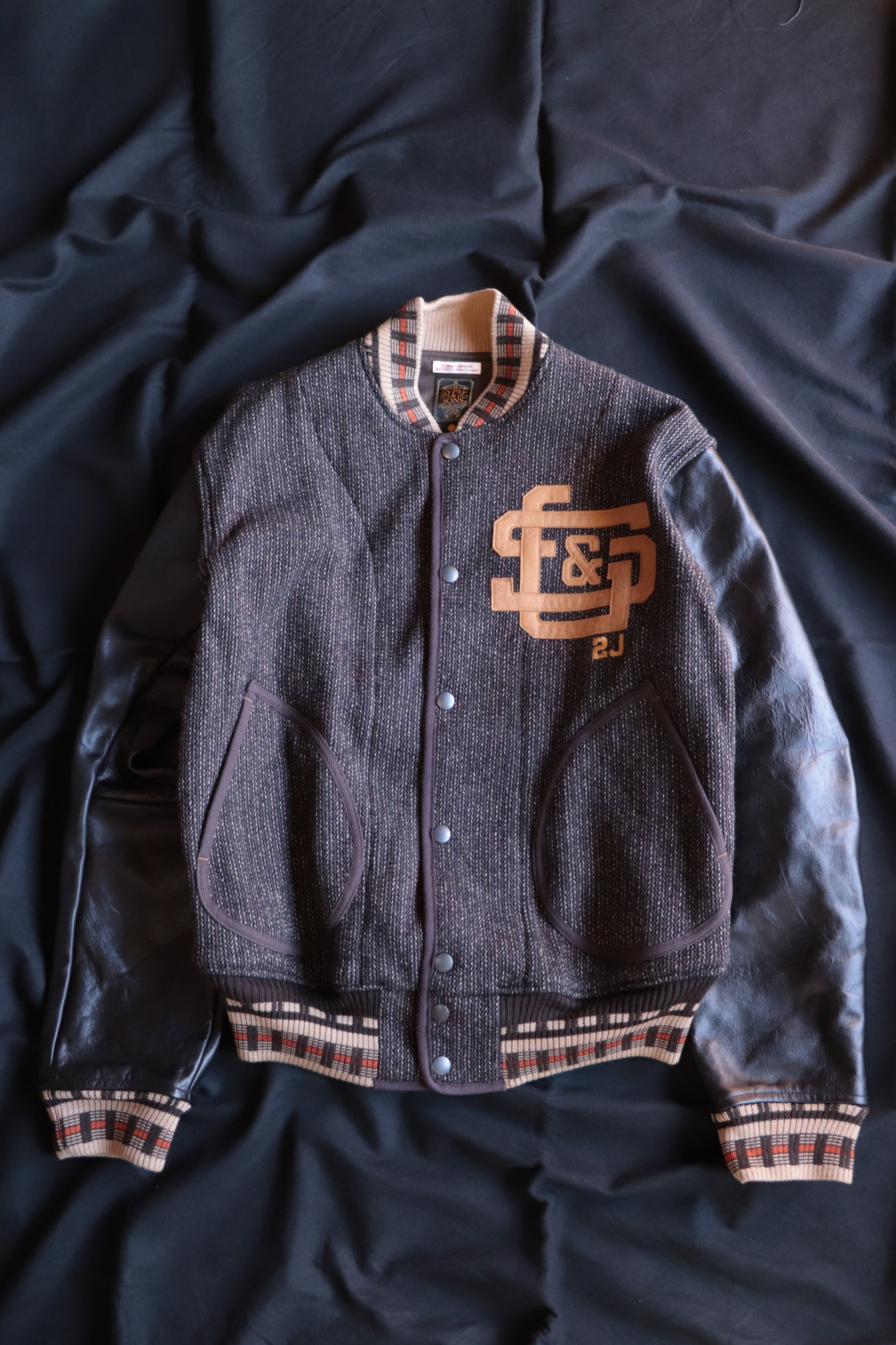 GYPSY & SONS/ジプシーアンドサンズ VMC TWO-TONE B/CLOTH SPORTS JACKET GS2529906