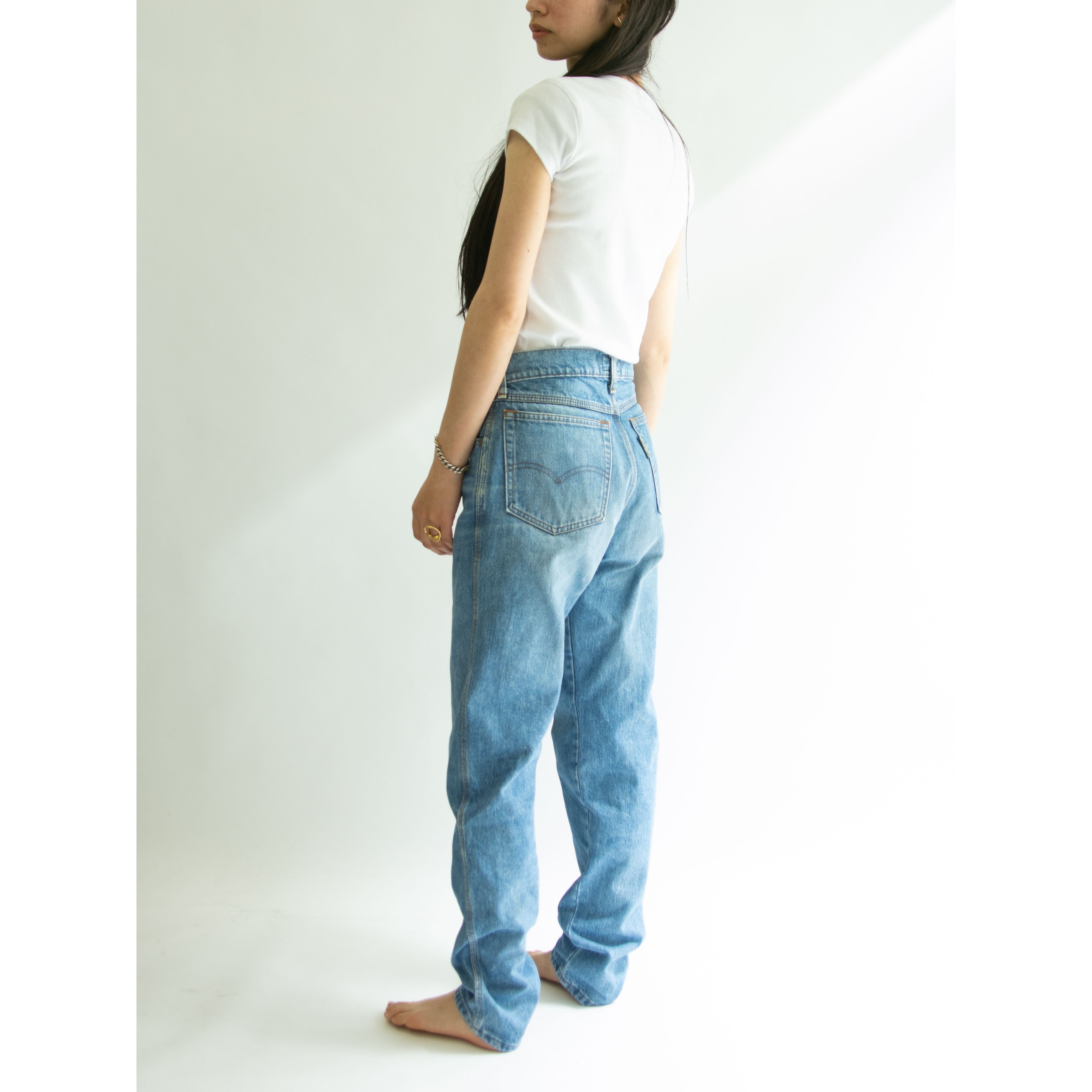 LEVI'S SILVER TAB 636】Made in Japan 80's Tapered Denim Pants W28