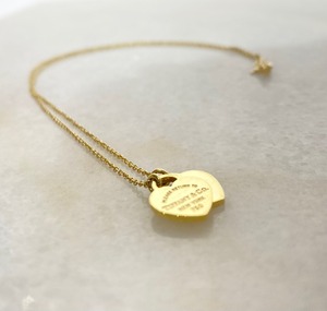 TIFFANY&Co. ティファニー リターントゥ ティファニー ミニ ダブル ハートペンダント YG