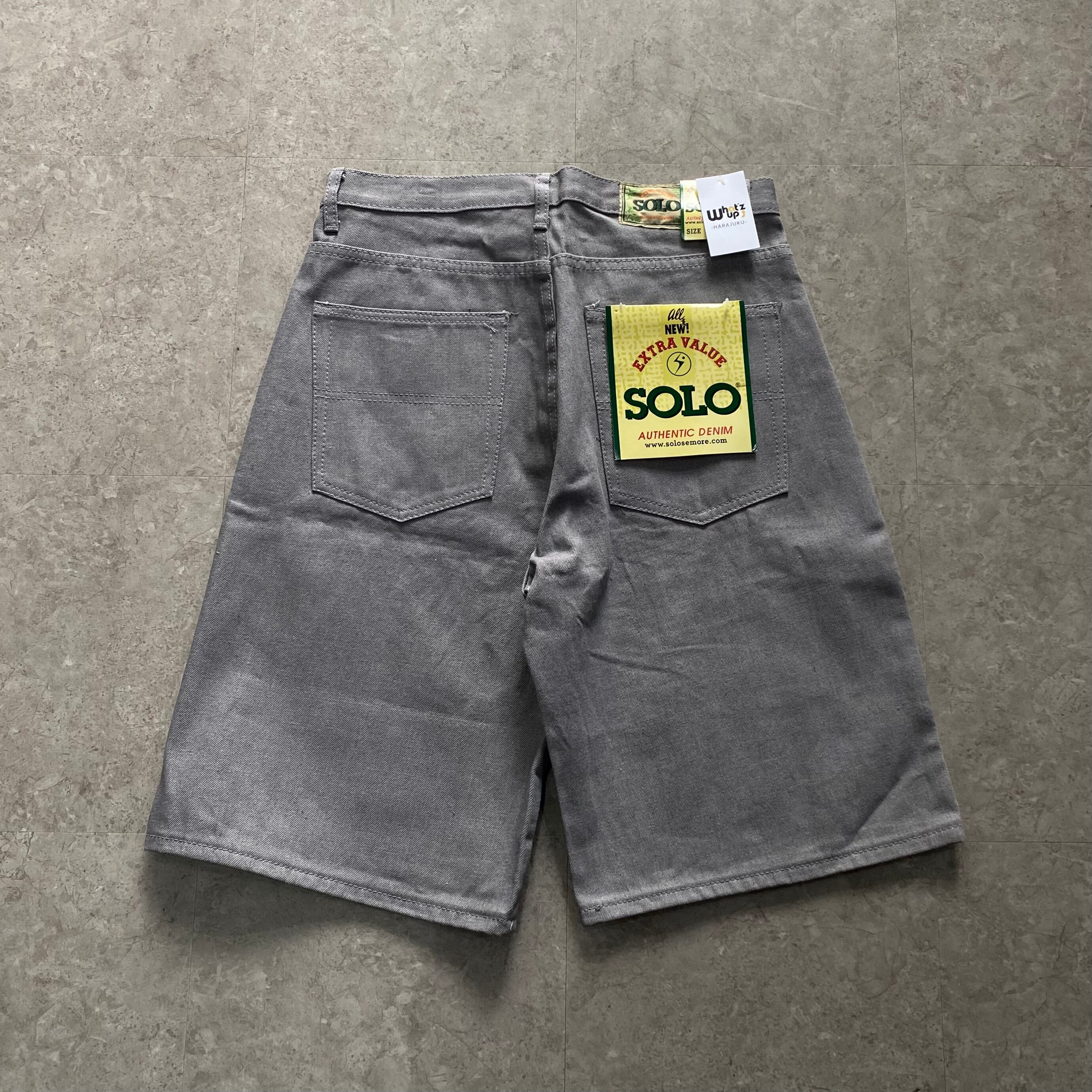 Dead stock!! 90s SOLO shorts "gray"【仙台店】