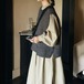 フロントタックロングワンピ ・12453