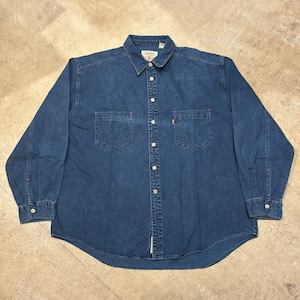 1990s LEVI'S INDIGO SHIRT
