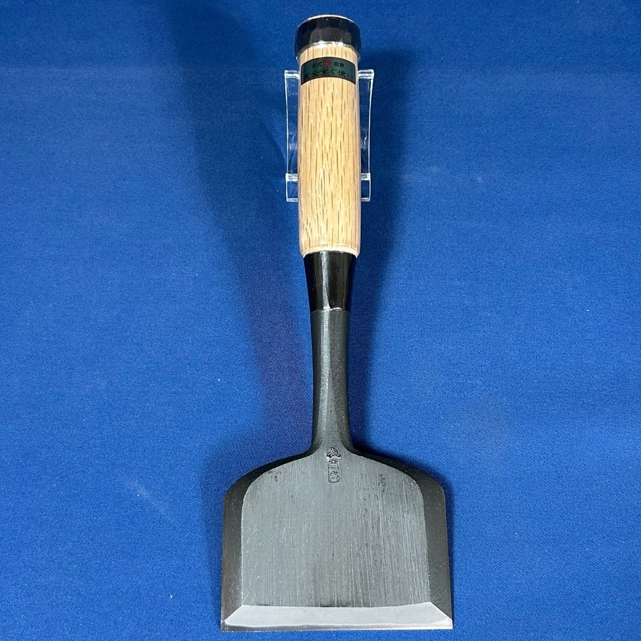 叩き鑿 田斎作 山源 磨仕上 厚鑿（叩き鑿） 9分 27mm 赤樫柄付 | 打ち刃物