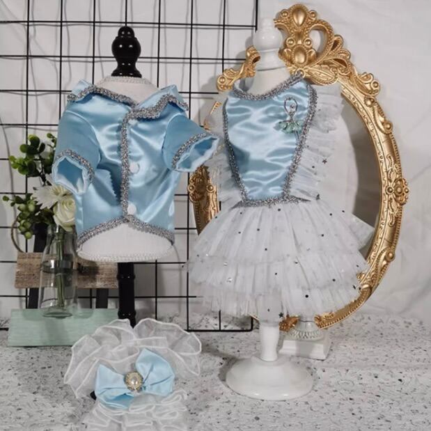 青の舞踏会ペアドレス 00476