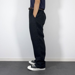 Polo by Ralph Lauren LINEN trousers Black W38L30 古着