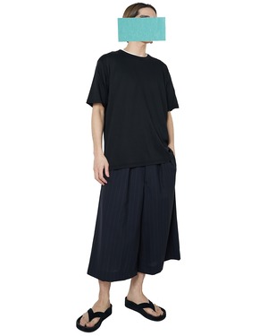 ssstein "SUVIN COTTON BASIC TEE〔OFF WHITE〕"