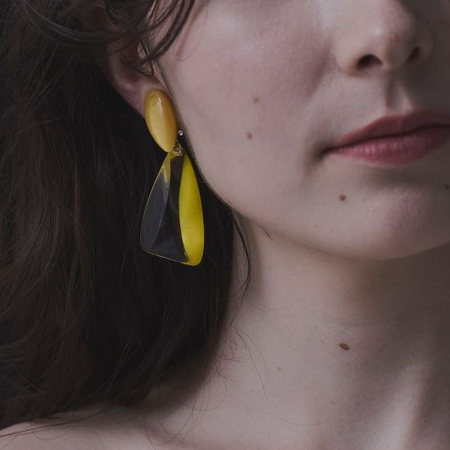 MX Design bijoux | 775 (Yellow) - Earrings | イヤリング