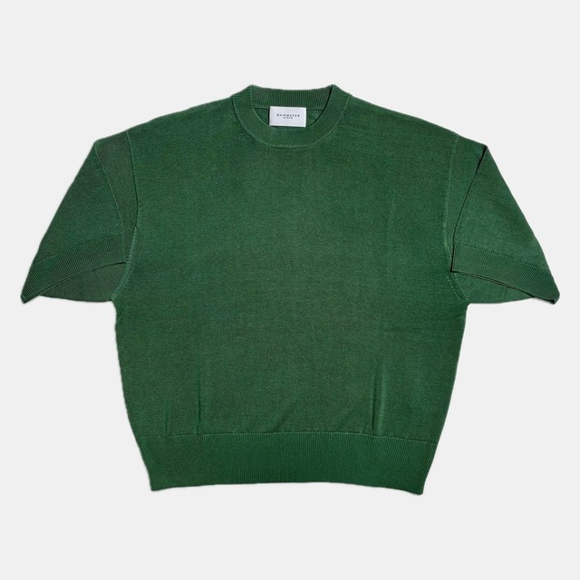 【RAINMAKER】CREW-NECK S/S SWEATER_GREEN