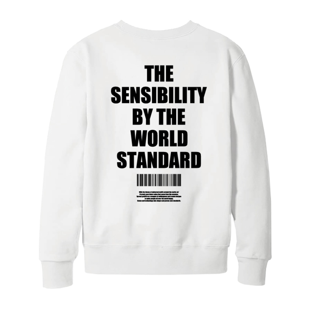 WORLD STANDARD/クルーネックスウェットトレーナー/WSTR-0004