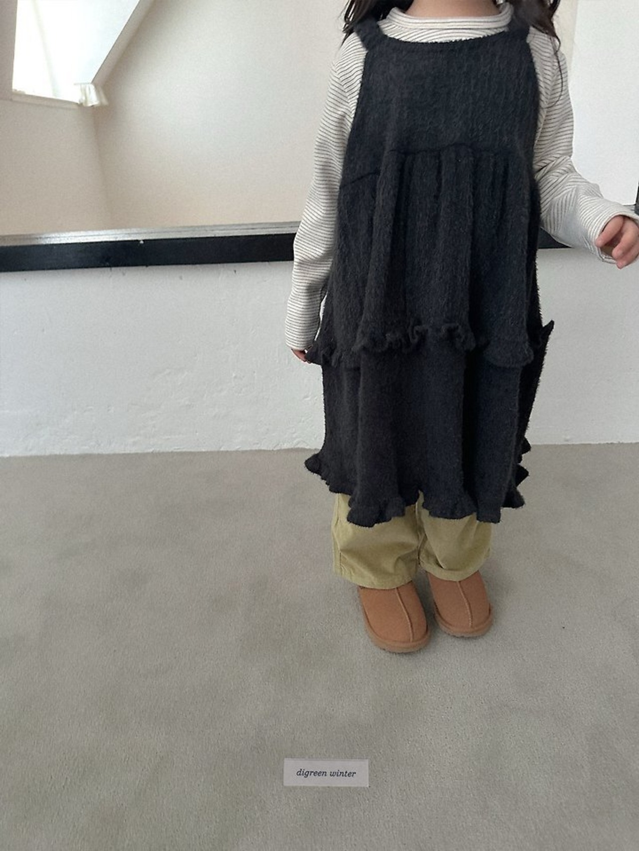 〖取寄〗韓国子供服 / 26winter / Digreen / リプルワンピース / キッズ / 冬服 *S~2XL*