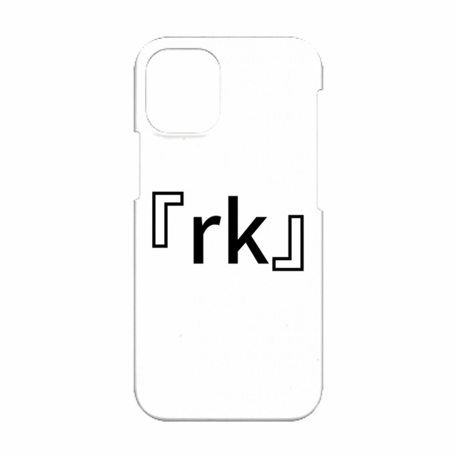 Life Create『rk』　iPhone 12 mini ハードカバーケース(マット)