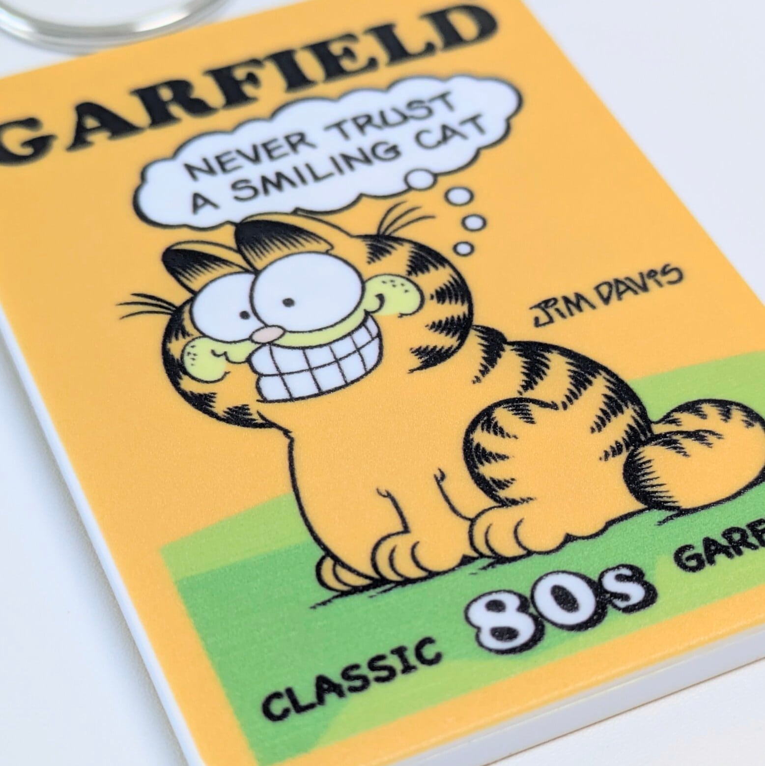 【 Garfield ( ガーフィールド ) 】AMERICAN CHARACTER PUZZLE KEYRING ( パズルキーリング ) / キーホルダー〚アメリカン雑貨 アメトイ〛