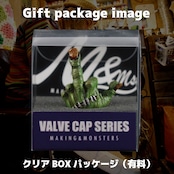 FXXK! HANDSIGN VALVE CAP /蛍光ピンク