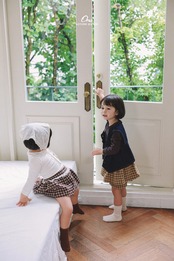 韓国子供服 / ONU / 26Autumn / ティアードスカパン / 秋服 *12M~XL *