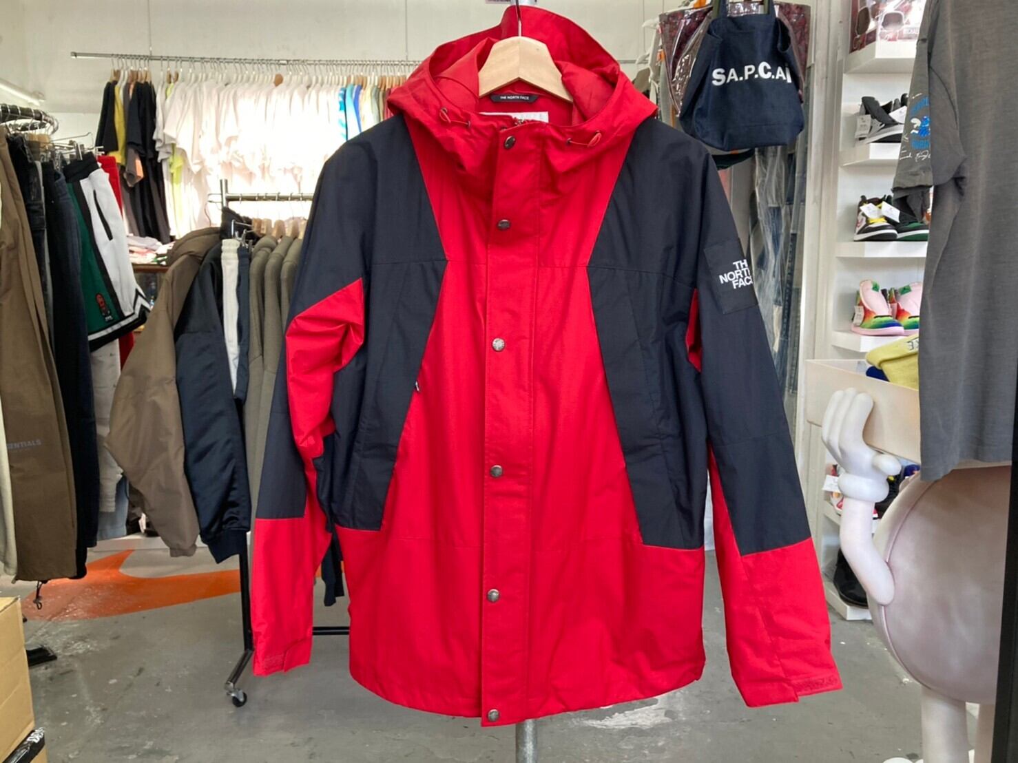 THE NORTH FACE WHITE LABEL KENAI JACKET SMALL RED NP51912Z 