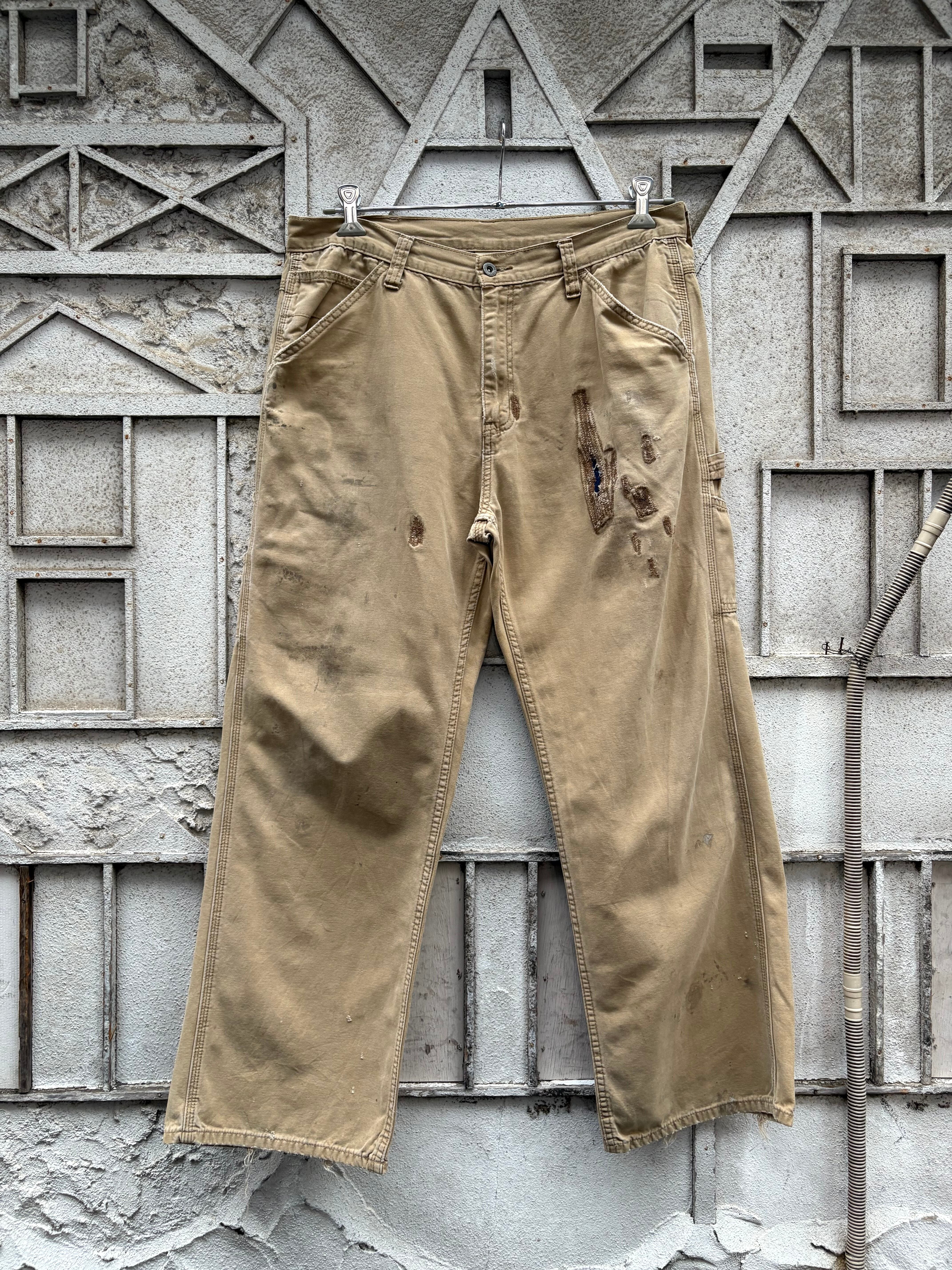 パンツ DAMAGED PAINTER PANTS FADED GLORY