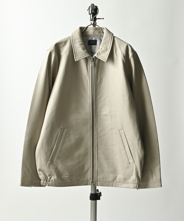 MMMM Lamb leather single rider jacket (BLK) 23000M22 (DEPROID sponsored brands)