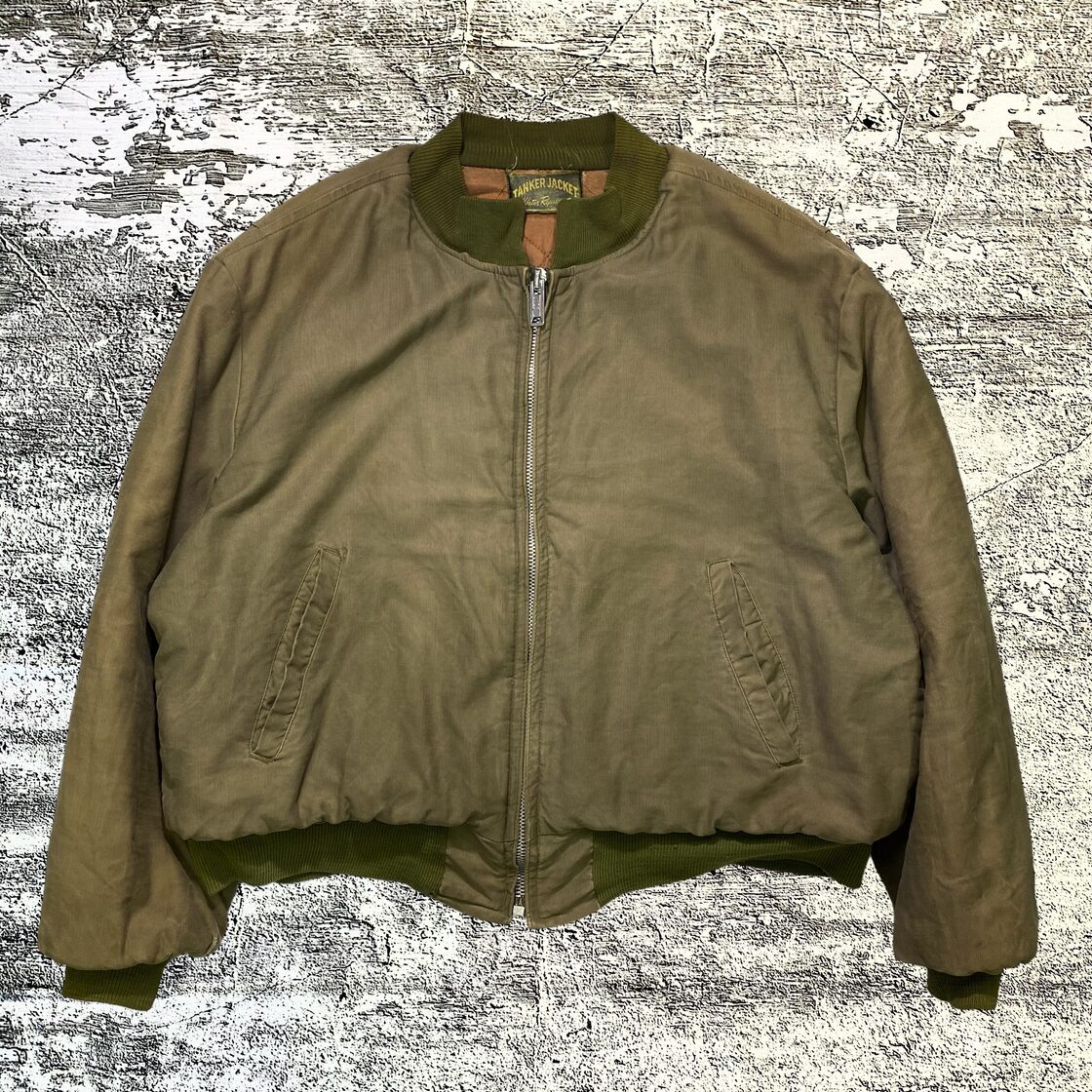 60s 70s Water Repellent Tanker Jacket タンカースジャケット 