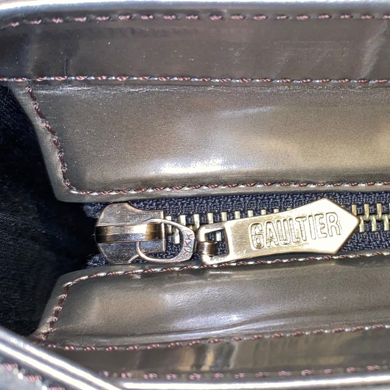 JEAN PAUL GAULTIER metallic bag “new rose” | NOIR ONLINE