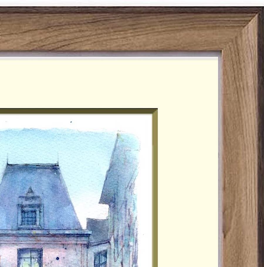 時の幻想（フランス・ルーアン） | 福井良佑の水彩画 Store