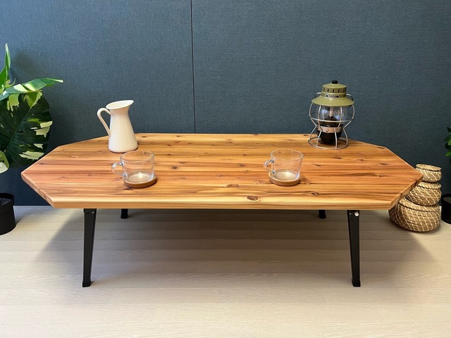 無印良品ローテーブル】木製テーブル天板120cm×60cm 取りまわし + 木製 
