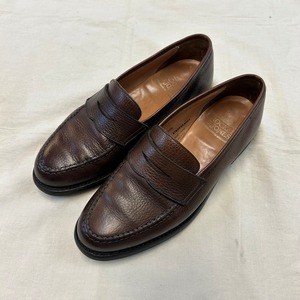 CROCKETT&JONES "BOSTON" LEATHER LOAFER《6 1/2 E》