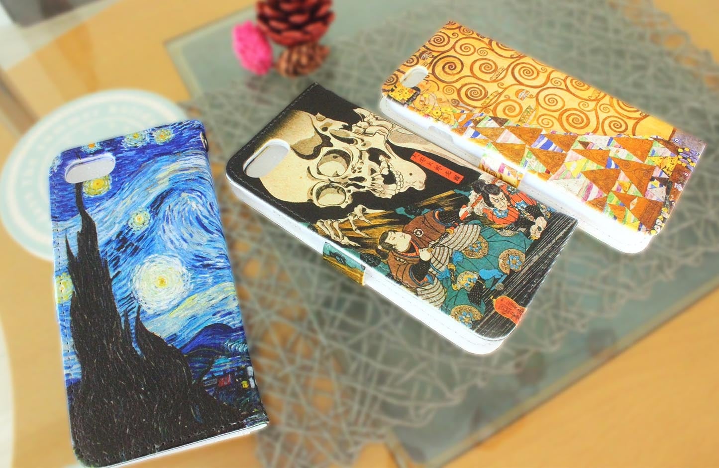 第五人格 曲芸師 手帳型スマホケース 手帳型 スマホケース 【日本の名画】 葛飾応為 吉原格子先之図