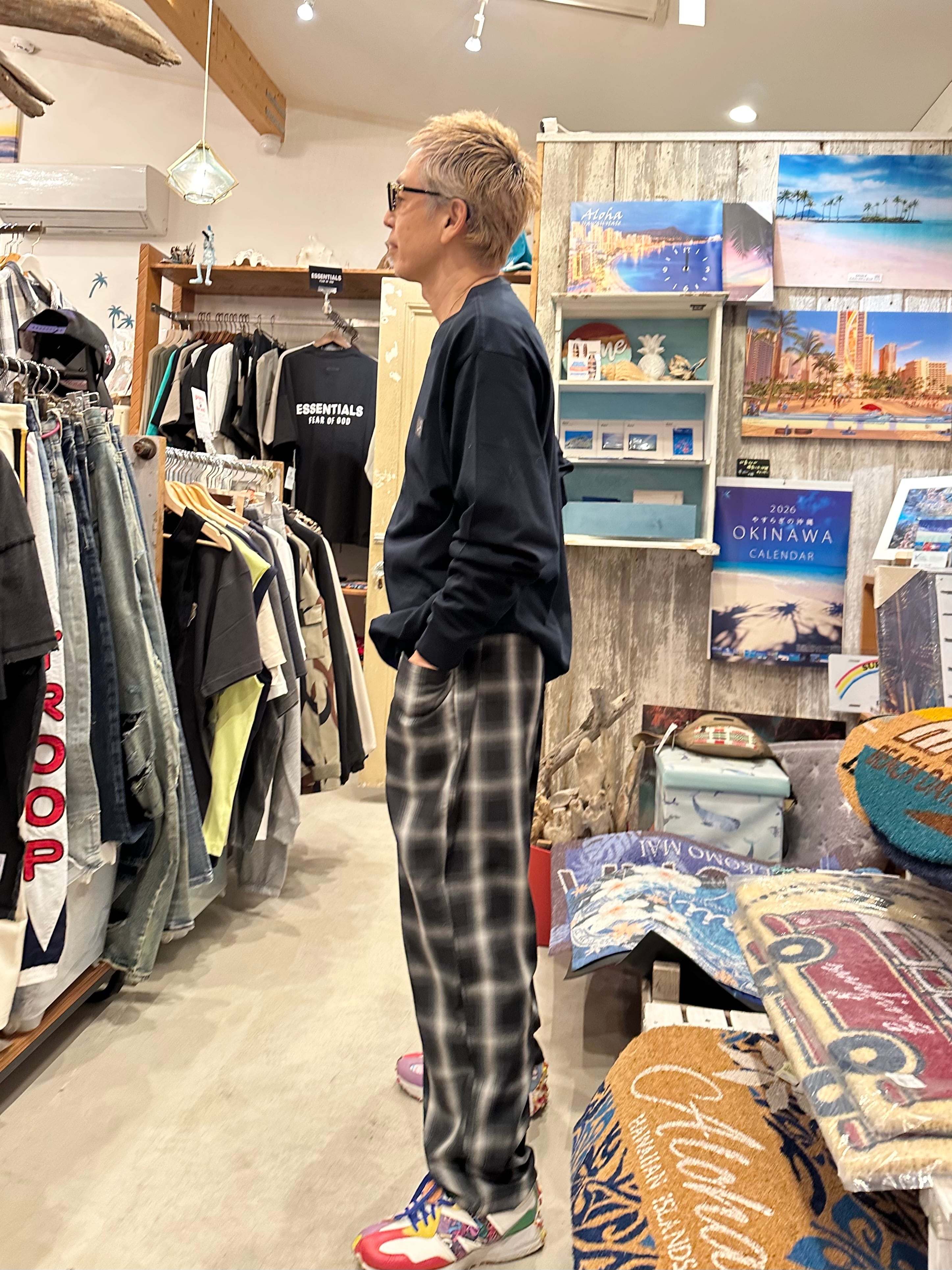 LIFE is HAWAII 刺繍ワッペンロゴロンT ¥5,800+tax