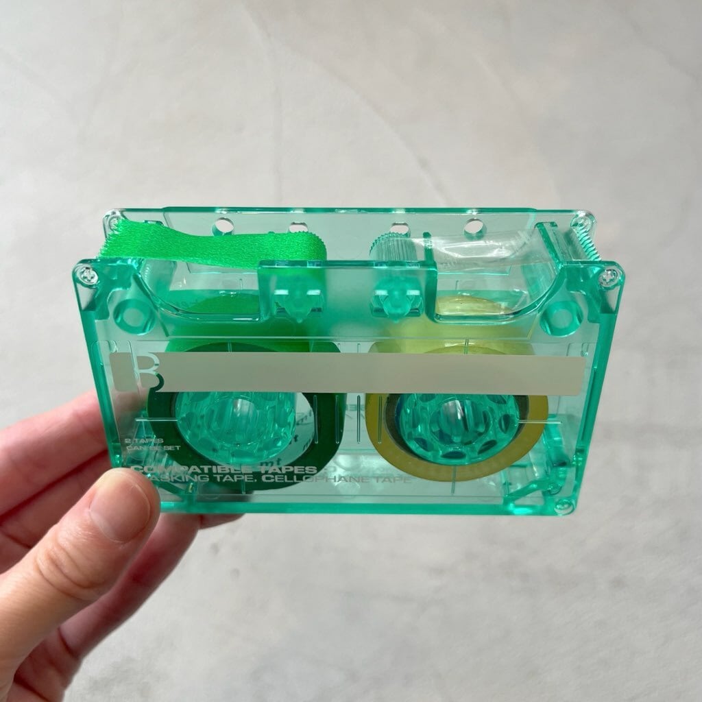カセットテープ型 テープカッター | greenery