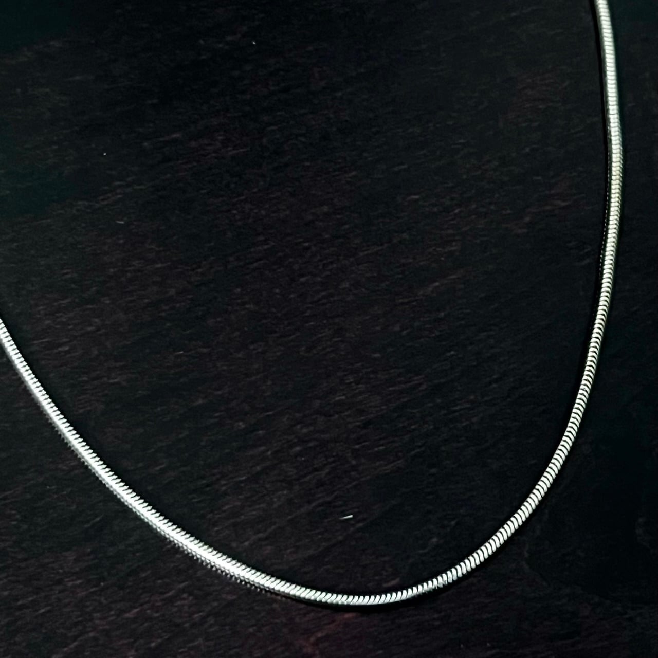 VINTAGE TIFFANY & CO. Snake Chain Necklace Sterling Silver