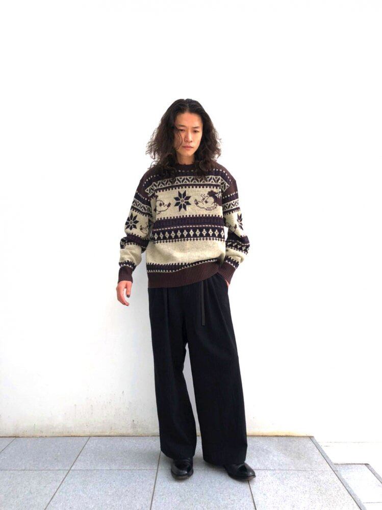 Kennington [KENNINGTON] Vintage Mickey & Minnie Crew Neck