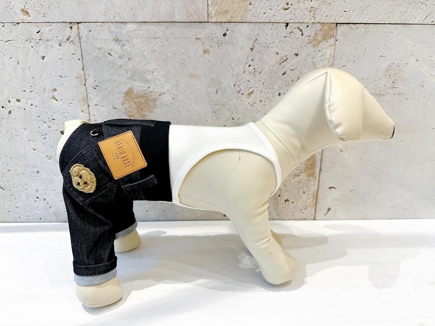 ワッペンカラーデニムパンツ | DENIM ROSE