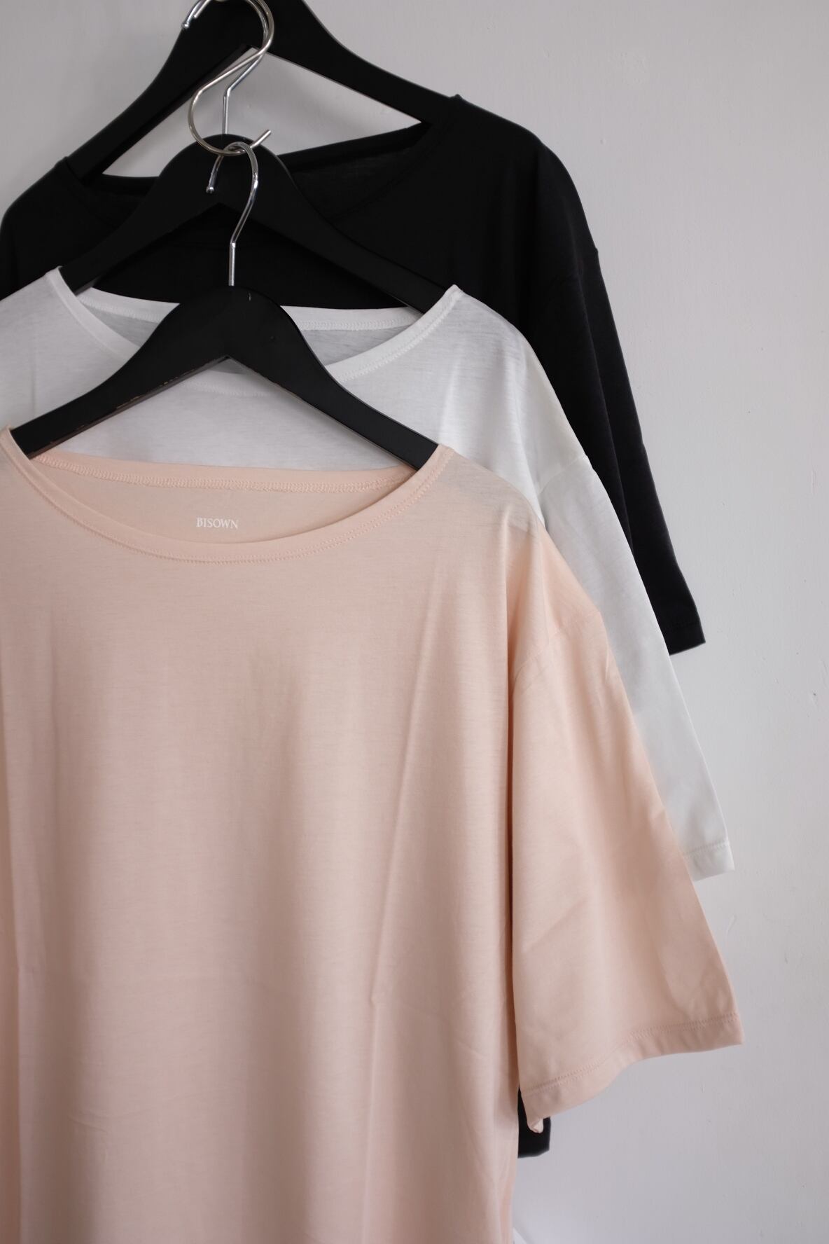 BISOWN]120/2 COTTON CREWNECK TEE | YES-姫路の美容院と服のお店YES