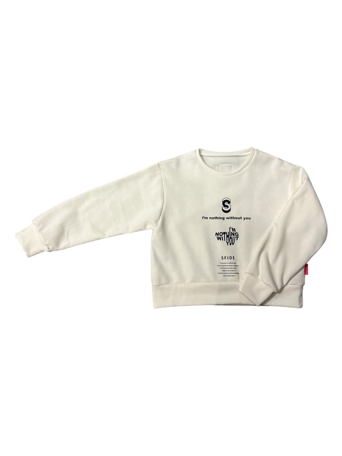 I'm nothing without youプルオーバー/NO.1252054
