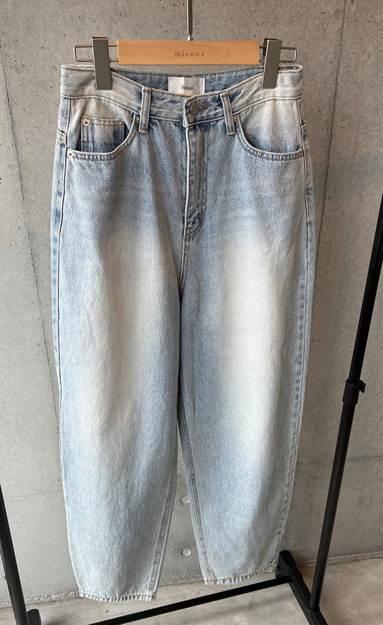 【Sale】High-waist Otona Jeans_onecolor