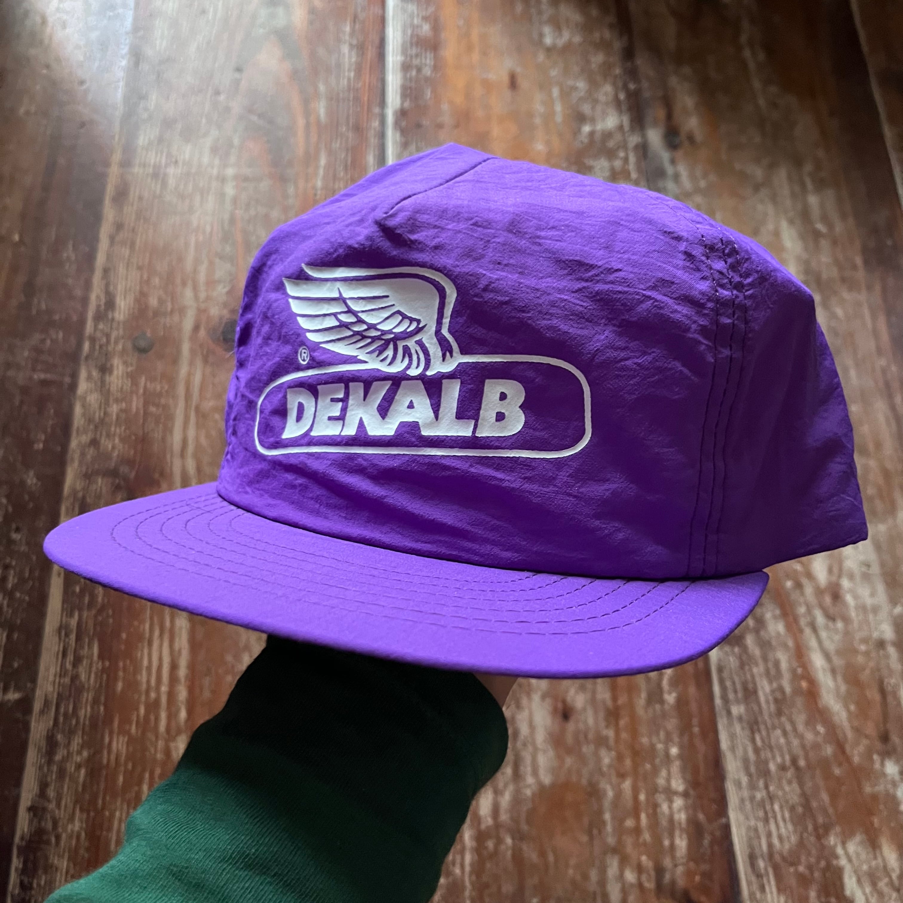 Deadstock 1980s DEKALB Denim Trucker Hat Swingster | Rei-mart