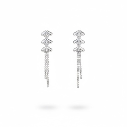 ルミエールドロップキュービックジルコニアピアス(イヤリング) 画像