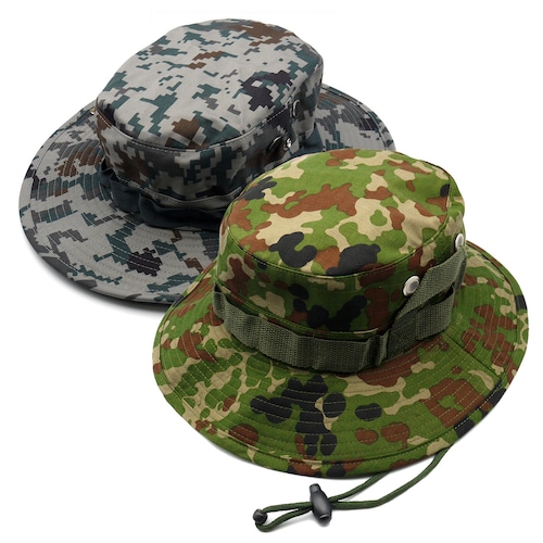 自衛隊グッズ 帽子 迷彩 ブーニーハット 全2種類「燦吉 さんきち SANKICHI」
