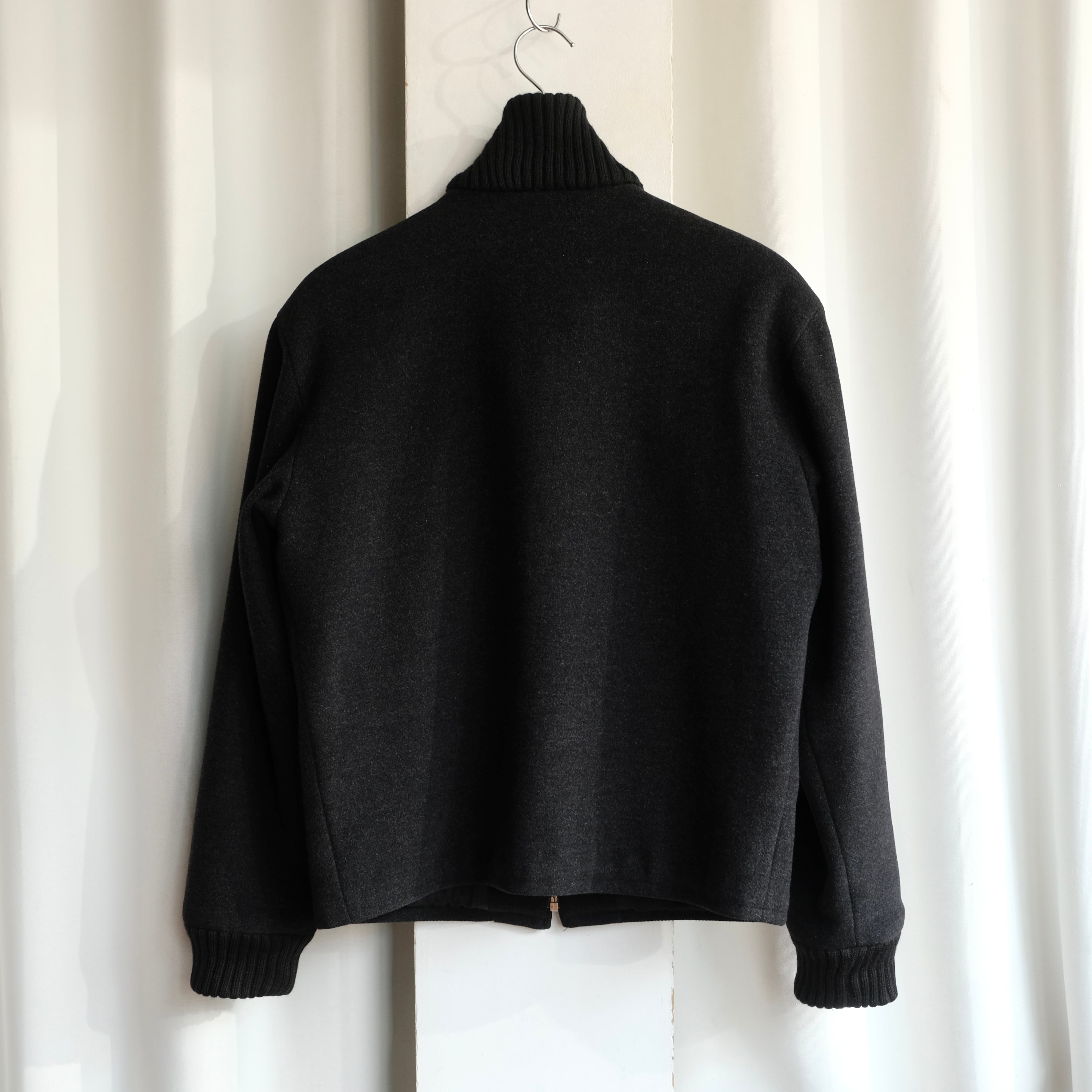 agnes b. HOMME WOOL / CASHMERE ZIP BLOUSON | safarionline