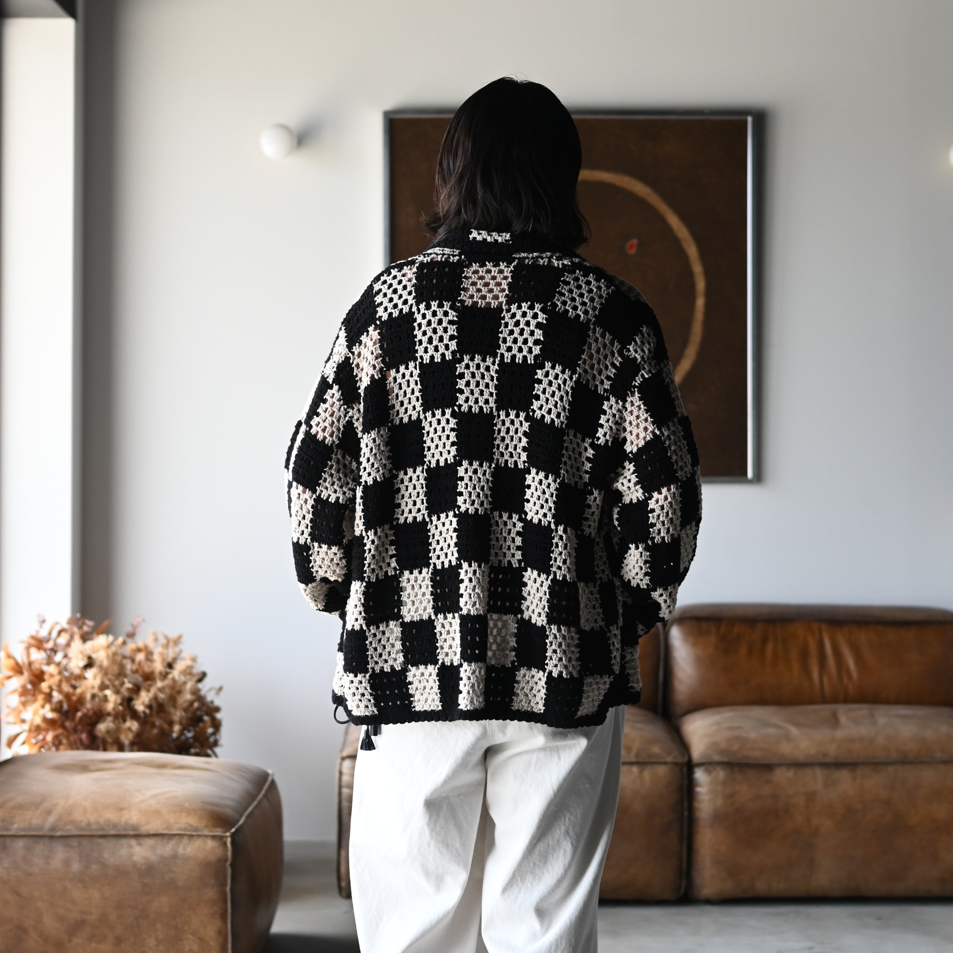 oldjoe オールドジョー ラグマット OLD JOE(オールドジョー)HAND CROCHET HAVANA SHIRTS (Long-sleeve