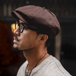 Newsboy Back-Gather Hat【G0763】