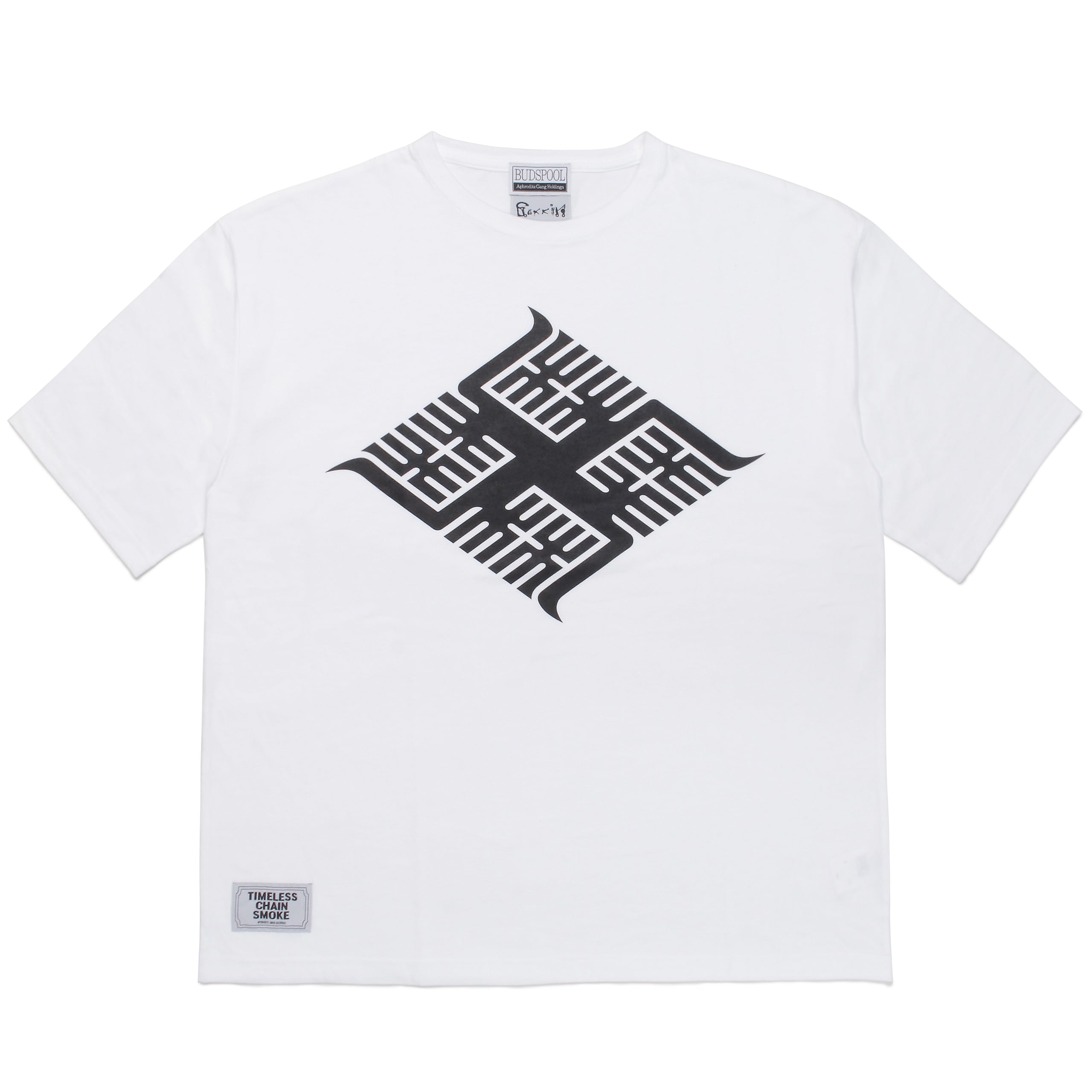 GAKKIN × BUDSPOOL / LOGO PRINT S/S TEE TYPE2 | APHRODITE GANG HOLDINGS