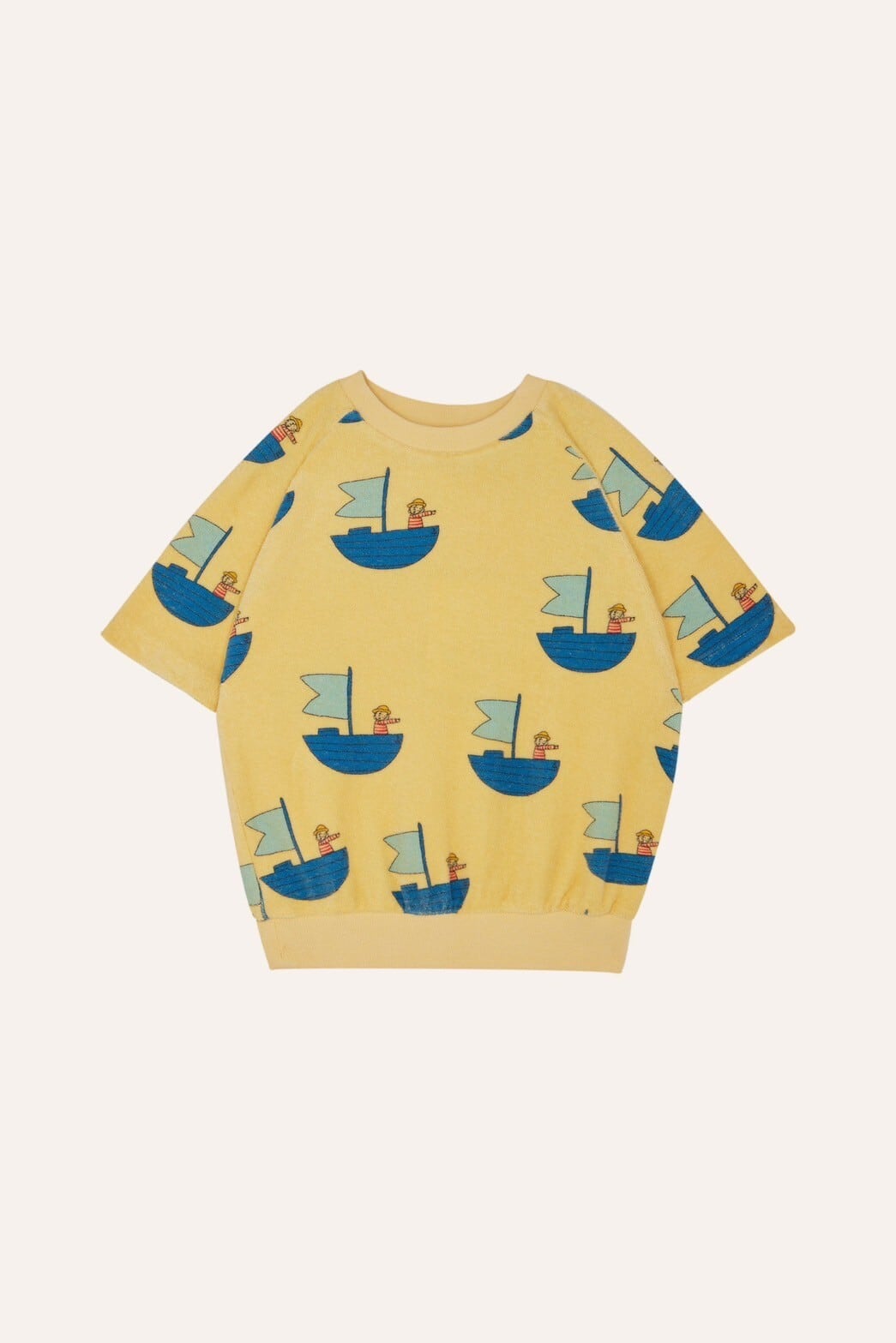 the campamento/SAILOR ALLOVER SHORT SLEEVES KIDS SWEATSHIRT